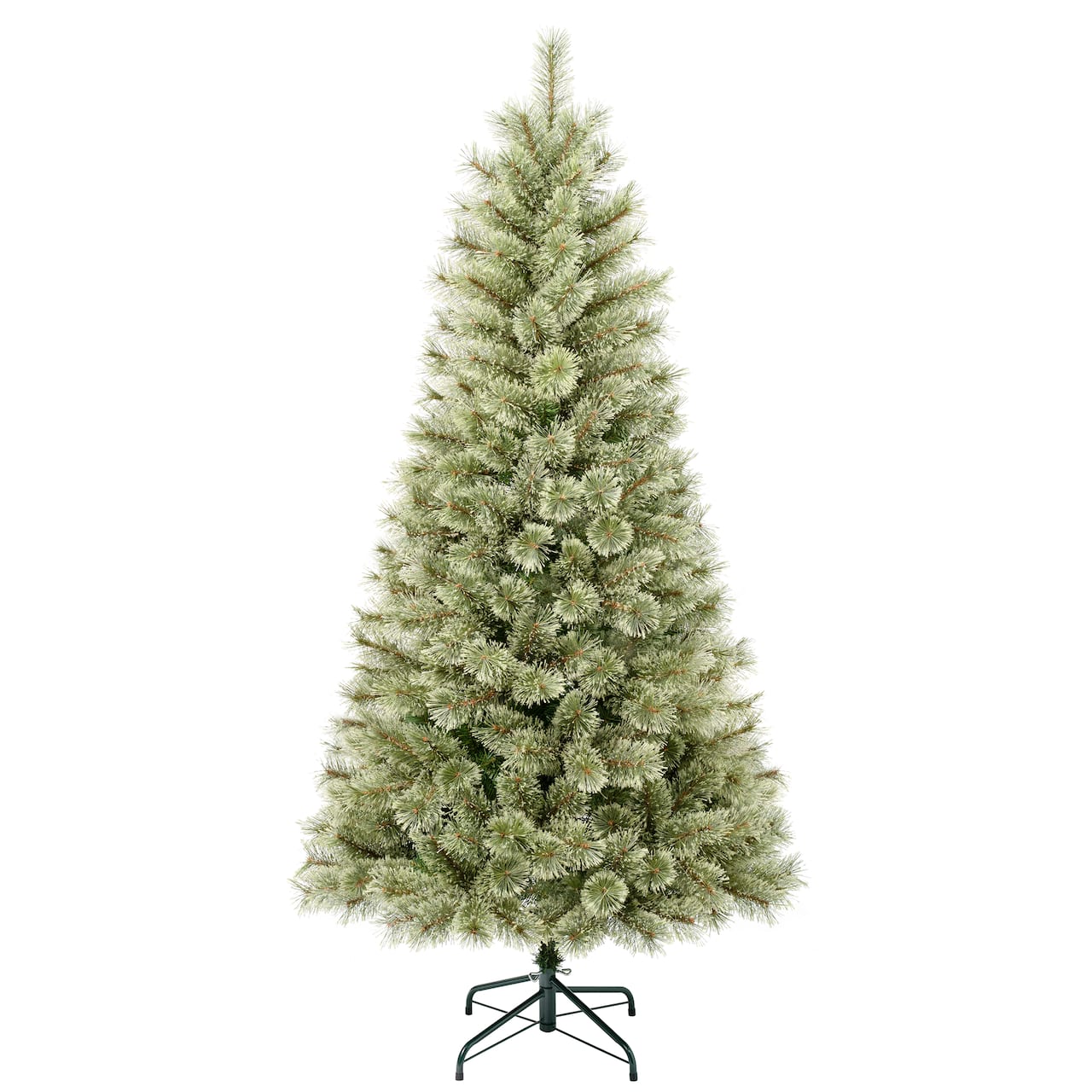 6ft. Unlit Artificial Arcadia Pine Cashmere Christmas Hinged Tree